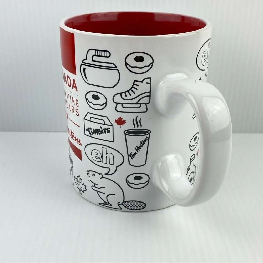 Tim Hortons 150 Years Collectible Mug 16 oz Limitied Edition 2017 - Picture 2 of 10